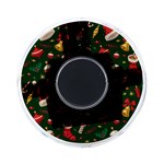 Texture, Pattern, Red, Craciun, Christmas, Hat, Santa, Green On-the-Go Memory Card Reader