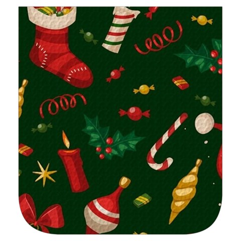 Texture, Pattern, Red, Craciun, Christmas, Hat, Santa, Green Men s Side Zip Front Pouch Ski And Snowboard Bib Pants	 from ArtsNow.com Right Pocket