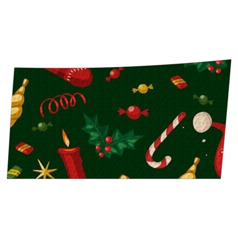 Texture, Pattern, Red, Craciun, Christmas, Hat, Santa, Green Men s Side Zip Front Pouch Ski And Snowboard Bib Pants	 from ArtsNow.com Front Left