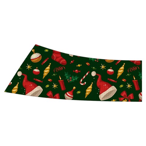 Texture, Pattern, Red, Craciun, Christmas, Hat, Santa, Green Men s Side Zip Front Pouch Ski And Snowboard Bib Pants	 from ArtsNow.com Waistband Back Right