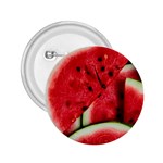 Watermelon, Fruit, Green, Red 2.25  Buttons