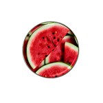 Watermelon, Fruit, Green, Red Hat Clip Ball Marker (10 pack)