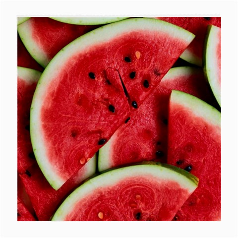 Watermelon, Fruit, Green, Red Medium Glasses Cloth (2 Sides) from ArtsNow.com Front