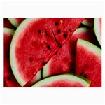 Watermelon, Fruit, Green, Red Large Glasses Cloth