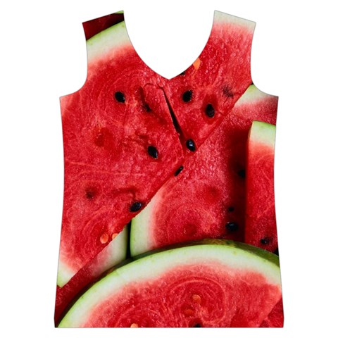 Watermelon, Fruit, Green, Red Women s Basketball Tank Top from ArtsNow.com Front