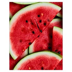 Watermelon, Fruit, Green, Red Toiletries Pouch from ArtsNow.com Back