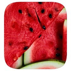 Watermelon, Fruit, Green, Red Toiletries Pouch from ArtsNow.com Side Right