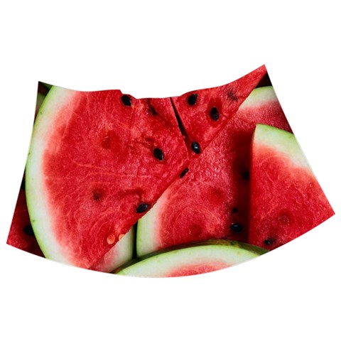 Watermelon, Fruit, Green, Red Babydoll Tankini Top from ArtsNow.com Front