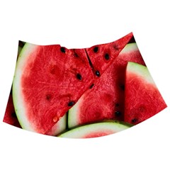 Watermelon, Fruit, Green, Red Babydoll Tankini Top from ArtsNow.com Front