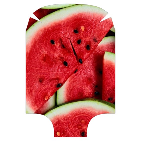 Watermelon, Fruit, Green, Red Luggage Cover (Large) from ArtsNow.com Front