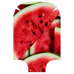 Watermelon, Fruit, Green, Red Luggage Cover (Large) from ArtsNow.com Back