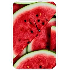 Watermelon, Fruit, Green, Red Belt Pouch Bag (Large) from ArtsNow.com Back