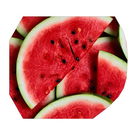 Watermelon, Fruit, Green, Red Belt Pouch Bag (Large) from ArtsNow.com Tape