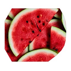 Watermelon, Fruit, Green, Red Belt Pouch Bag (Large) from ArtsNow.com Tape