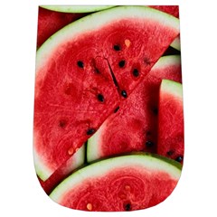 Watermelon, Fruit, Green, Red Wristlet Pouch Bag (Small) from ArtsNow.com Right Side