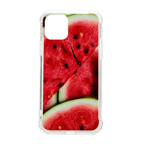 Watermelon, Fruit, Green, Red iPhone 11 Pro 5.8 Inch TPU UV Print Case from ArtsNow.com Front