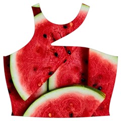 Watermelon, Fruit, Green, Red Cut Out Top from ArtsNow.com Front