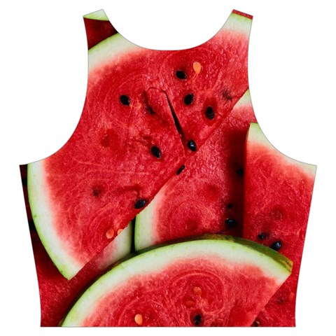 Watermelon, Fruit, Green, Red Cut Out Top from ArtsNow.com Back