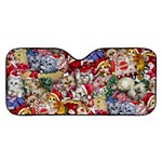 Pattern Kitten Christmas Car Windshield Sunshade