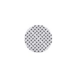 Fly Phot Motif Seamless Black And White Pattern 1  Mini Magnets