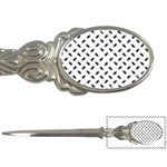 Fly Phot Motif Seamless Black And White Pattern Letter Opener