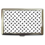 Fly Phot Motif Seamless Black And White Pattern Cigarette Money Case