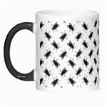 Fly Phot Motif Seamless Black And White Pattern Morph Mug