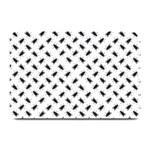 Fly Phot Motif Seamless Black And White Pattern Plate Mats