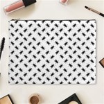 Fly Phot Motif Seamless Black And White Pattern Cosmetic Bag (XL)