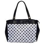 Fly Phot Motif Seamless Black And White Pattern Oversize Office Handbag