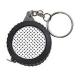 Fly Phot Motif Seamless Black And White Pattern Measuring Tape