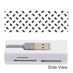 Fly Phot Motif Seamless Black And White Pattern Memory Card Reader (Stick)