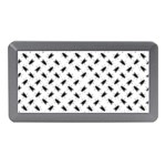 Fly Phot Motif Seamless Black And White Pattern Memory Card Reader (Mini)