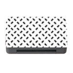 Fly Phot Motif Seamless Black And White Pattern Memory Card Reader with CF