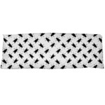 Fly Phot Motif Seamless Black And White Pattern One Side Body Pillow Cases