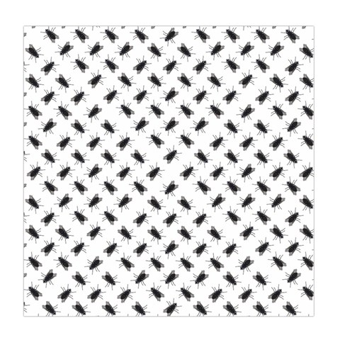 Fly Phot Motif Seamless Black And White Pattern Duvet Cover (Queen Size) from ArtsNow.com Front