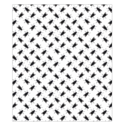 Fly Phot Motif Seamless Black And White Pattern Duvet Cover Double Side (California King Size) from ArtsNow.com Front