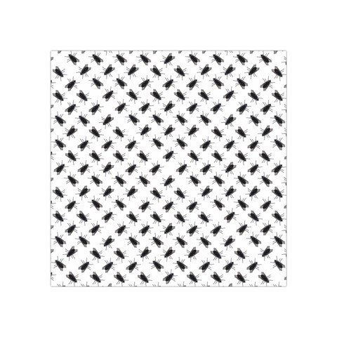 Fly Phot Motif Seamless Black And White Pattern Square Tapestry (Small) from ArtsNow.com Front