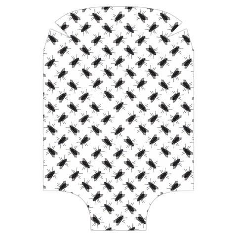 Fly Phot Motif Seamless Black And White Pattern Luggage Cover (Large) from ArtsNow.com Front