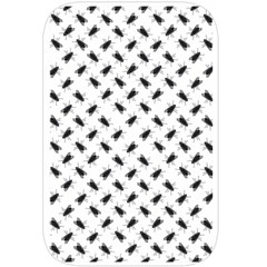 Fly Phot Motif Seamless Black And White Pattern Belt Pouch Bag (Large) from ArtsNow.com Back