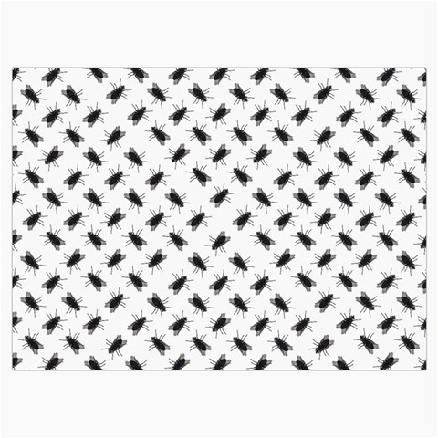 Fly Phot Motif Seamless Black And White Pattern Roll Up Canvas Pencil Holder (M) from ArtsNow.com Front