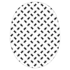 Fly Phot Motif Seamless Black And White Pattern Microwave Oven Glove from ArtsNow.com Palm