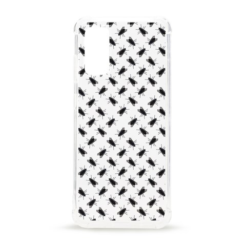 Fly Phot Motif Seamless Black And White Pattern Samsung Galaxy S20 6.2 Inch TPU UV Case from ArtsNow.com Front