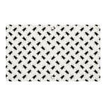 Fly Phot Motif Seamless Black And White Pattern Banner and Sign 5  x 3 