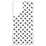 Fly Phot Motif Seamless Black And White Pattern Samsung Galaxy S24 Plus 6.7 Inch TPU UV Case