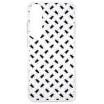 Fly Phot Motif Seamless Black And White Pattern Samsung Galaxy S24 Ultra 6.9 Inch TPU UV Case