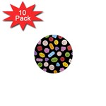 Ecstasy pills pattern 1  Mini Magnet (10 pack) 