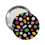 Ecstasy pills pattern 2.25  Handbag Mirrors