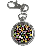 Ecstasy pills pattern Key Chain Watches