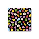 Ecstasy pills pattern Square Magnet